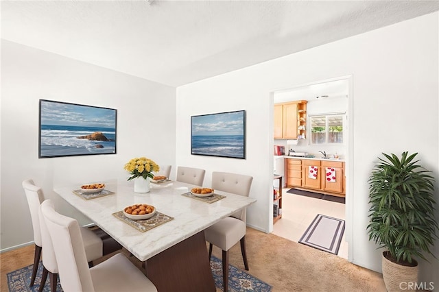 3551 Brynhurst Dr, Riverside, CA 92504 - dining area with light carpet