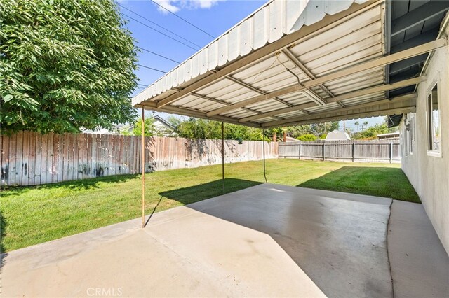 3551 Brynhurst Dr, Riverside, CA 92504 - fenced backyard featuring a patio