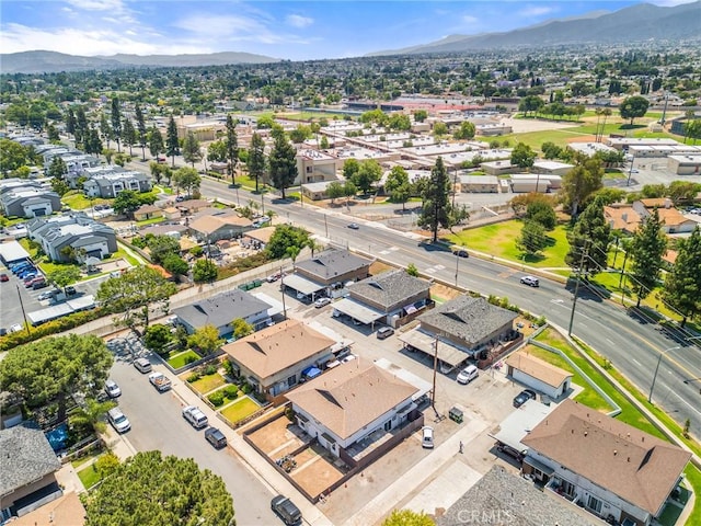 1270 W 9th St, Corona, CA 92882 - aerial perspective of suburban area with a mountainous background