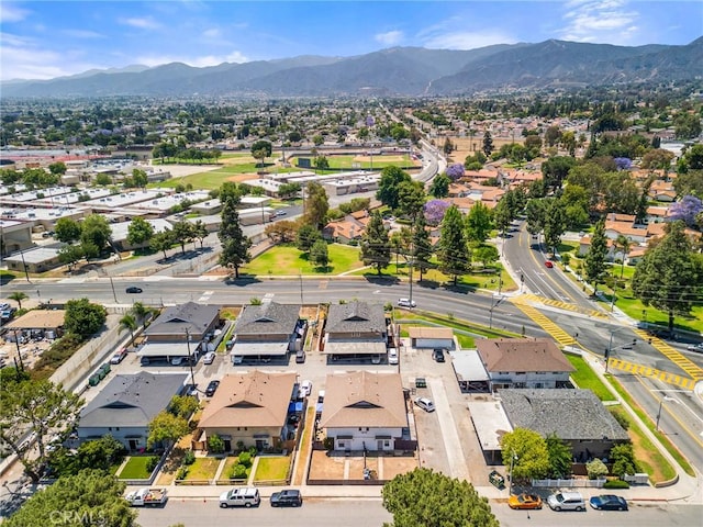 1270 W 9th St, Corona, CA 92882 - aerial view of residential area with mountains