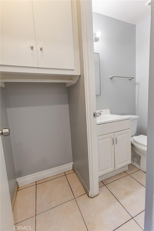 1270 W 9th St, Corona, CA 92882 - bathroom with vanity and tile patterned flooring