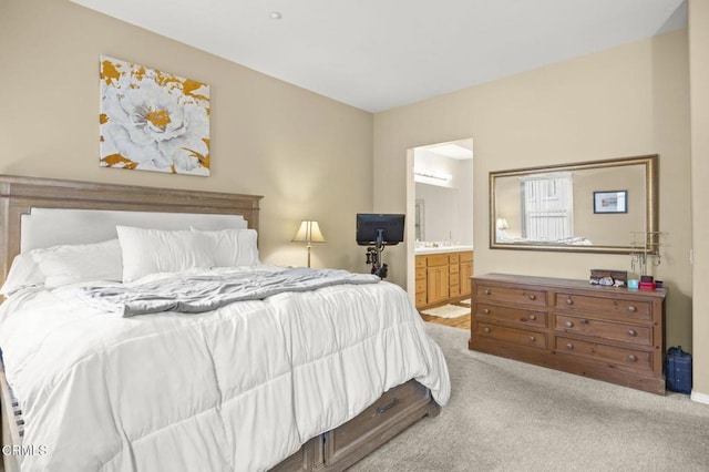 3366 Shadetree Way, Camarillo, CA 93012 - bedroom with carpet floors and ensuite bath