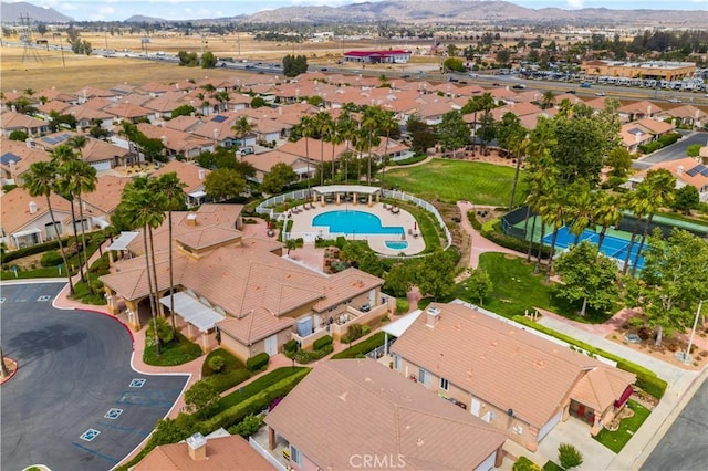 27812 Ruggie Rd, Menifee, CA 92585 - aerial view of residential area featuring a mountainous background