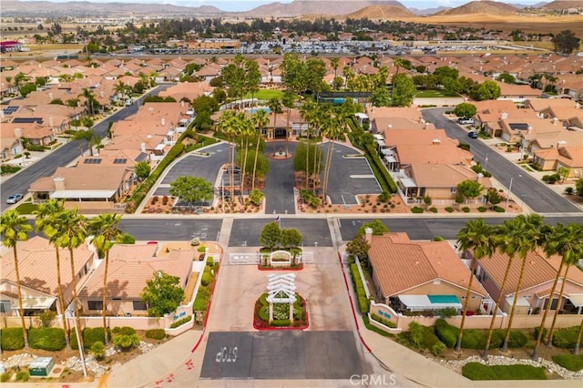 27812 Ruggie Rd, Menifee, CA 92585 - aerial perspective of suburban area featuring a mountainous background