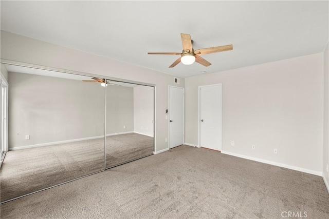 22271 Caminito Danubo, Laguna Hills, CA 92653 - unfurnished bedroom featuring carpet floors, a ceiling fan, and a closet