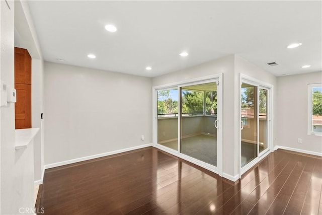 22271 Caminito Danubo, Laguna Hills, CA 92653 - unfurnished room featuring wood finished floors and recessed lighting