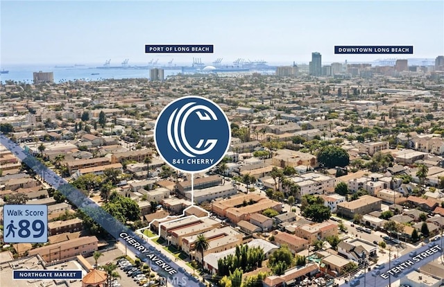 841 Cherry Ave, Long Beach, CA 90813 - view of urban area with a nearby body of water