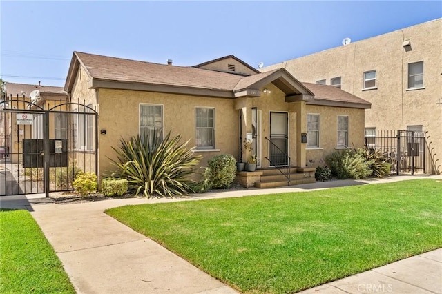 841 Cherry Ave, Long Beach, CA 90813 - view of front of property featuring a gate and stucco siding