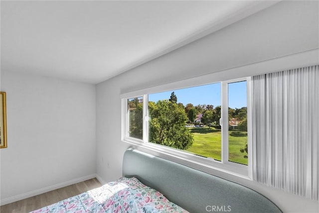 5510 Paseo Del Lago W Unit 2D, Laguna Woods, CA 92637 - bedroom featuring wood finished floors and baseboards