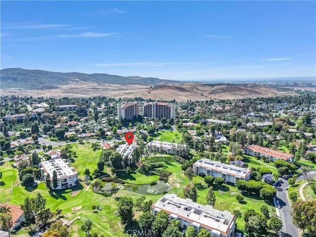 5510 Paseo Del Lago W Unit 2D, Laguna Woods, CA 92637 - view of property location with a golf course and a mountainous background