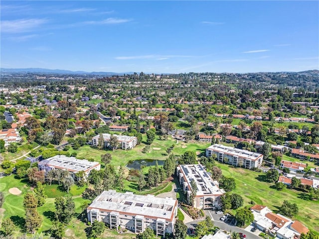 5510 Paseo Del Lago W Unit 2D, Laguna Woods, CA 92637 - aerial view of property and surrounding area featuring apartment complex / building and a golf course