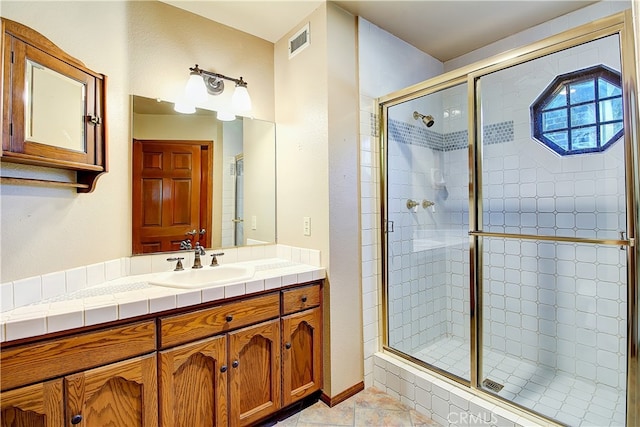6735 Calais Ct, Riverside, CA 92506 - full bathroom with a shower stall and vanity
