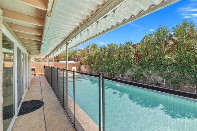 42915 Wisconsin Ave, Palm Desert, CA 92211 - view of swimming pool with a fenced backyard