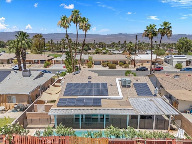 42915 Wisconsin Ave, Palm Desert, CA 92211 - aerial view of residential area with mountains