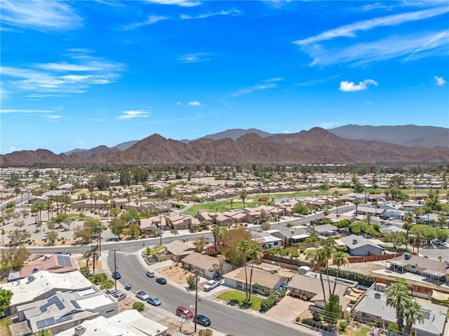 42915 Wisconsin Ave, Palm Desert, CA 92211 - aerial perspective of suburban area featuring mountains