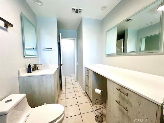 42915 Wisconsin Ave, Palm Desert, CA 92211 - bathroom featuring vanity and tile patterned flooring