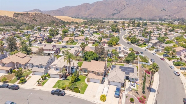 13100 Red Corral Dr, Corona, CA 92883 - aerial view of property and surrounding area with nearby suburban area and a mountain backdrop