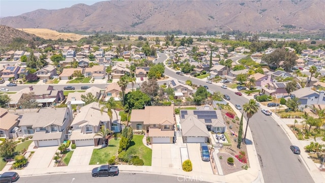 13100 Red Corral Dr, Corona, CA 92883 - aerial view of residential area with mountains