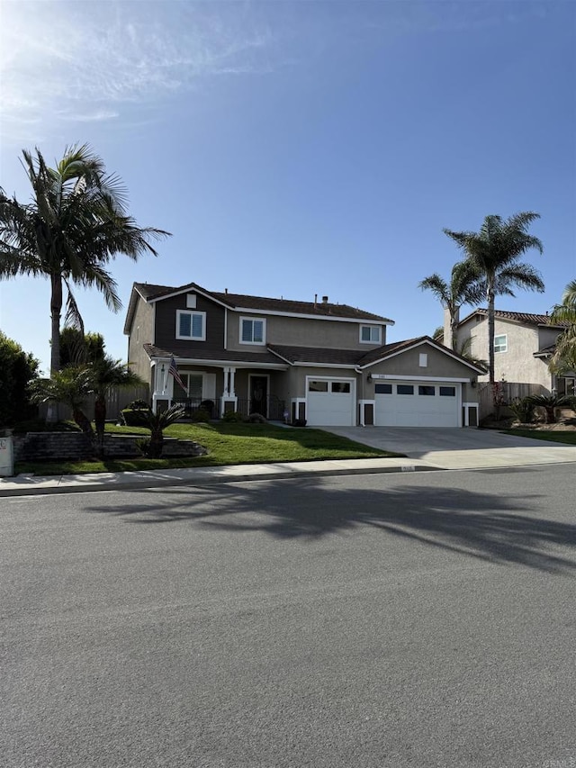 346 Rimhurst Ct, Oceanside, CA 92058 - view of front of home featuring driveway and an attached garage