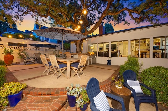 365 N Ivy Ave, Monrovia, CA 91016 - view of patio / terrace with outdoor dining area and grilling area