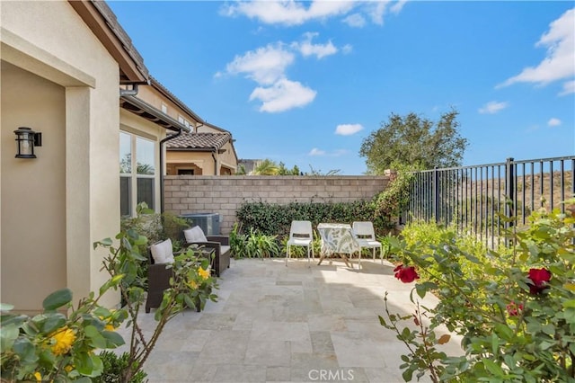 97 Eclipse, Lake Forest, CA 92630 - fenced backyard with a patio