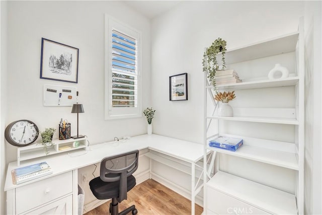 97 Eclipse, Lake Forest, CA 92630 - office with built in study area and light wood-style floors