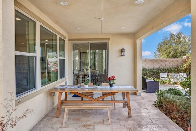 97 Eclipse, Lake Forest, CA 92630 - view of patio / terrace with outdoor dining area