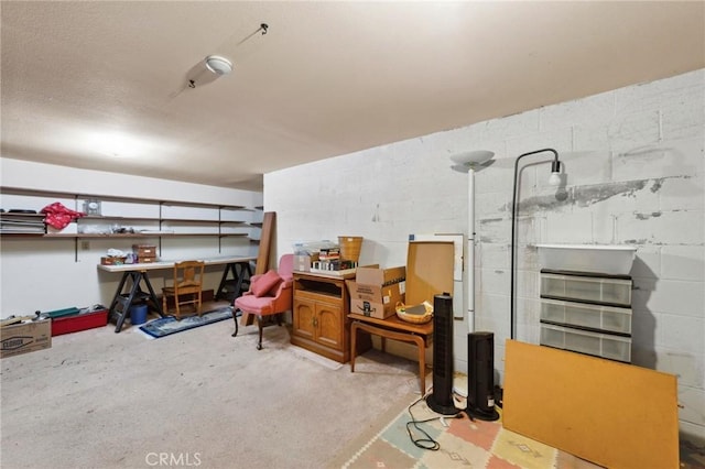 410 N Broadway Unit C, Redondo Beach, CA 90277 - garage with concrete block wall