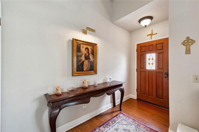 410 N Broadway Unit C, Redondo Beach, CA 90277 - entryway featuring wood finished floors and baseboards