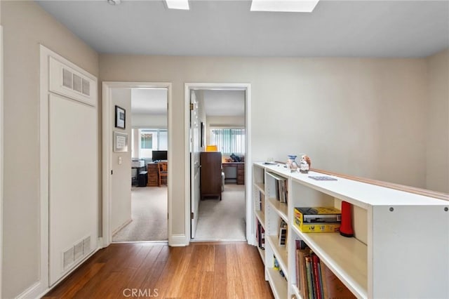 410 N Broadway Unit C, Redondo Beach, CA 90277 - corridor featuring wood finished floors and baseboards