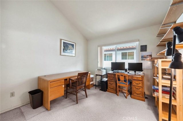 410 N Broadway Unit C, Redondo Beach, CA 90277 - office space with carpet floors and lofted ceiling