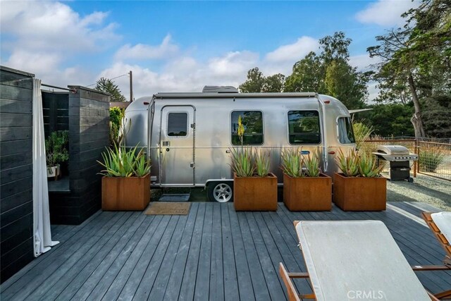 1186 Ramblin Rose Way, Arroyo Grande, CA 93420 - wooden terrace featuring grilling area