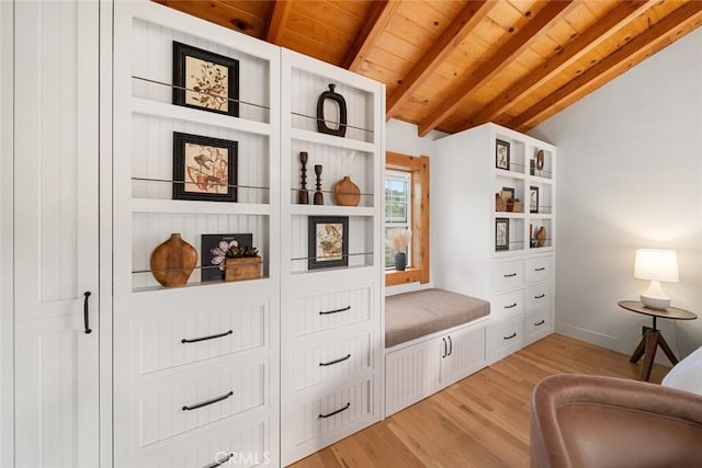 1186 Ramblin Rose Way, Arroyo Grande, CA 93420 - living area with wood ceiling and light wood-type flooring