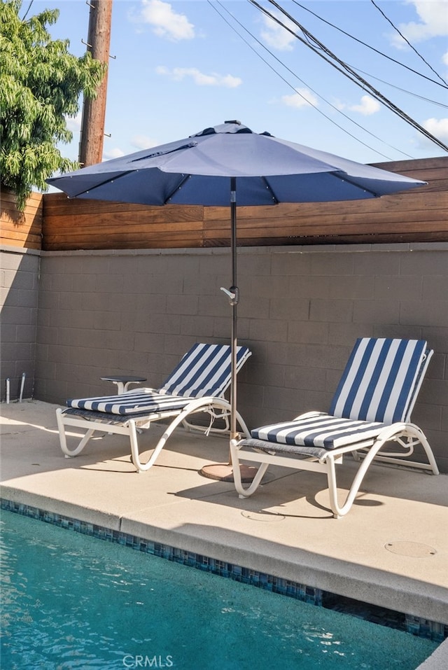 1954 Shipway Ave, Long Beach, CA 90815 - view of swimming pool featuring a patio