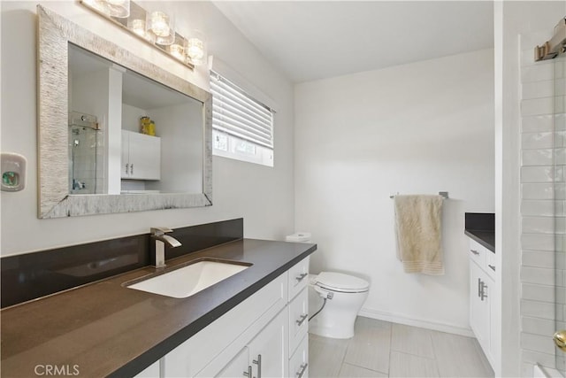 11445 Moorpark St Unit 12, Studio City, CA 91602 - bathroom featuring vanity and a tile shower