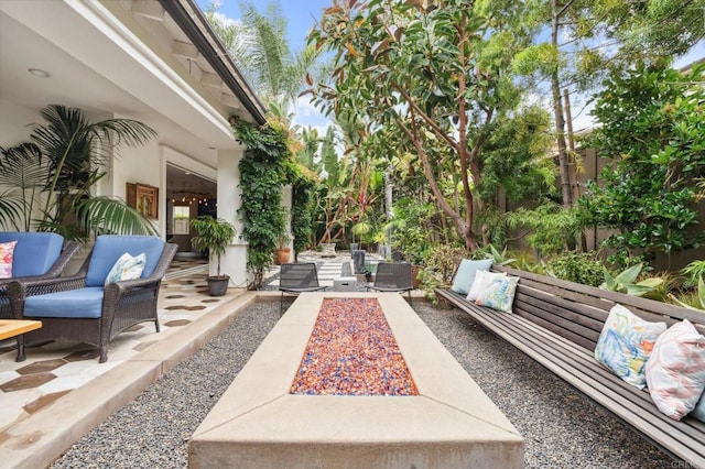 196 Coral Cove Way, Encinitas, CA 92024 - view of patio / terrace featuring an outdoor hangout area