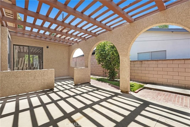 1636 Bentley Pl, Glendora, CA 91740 - view of patio with a pergola