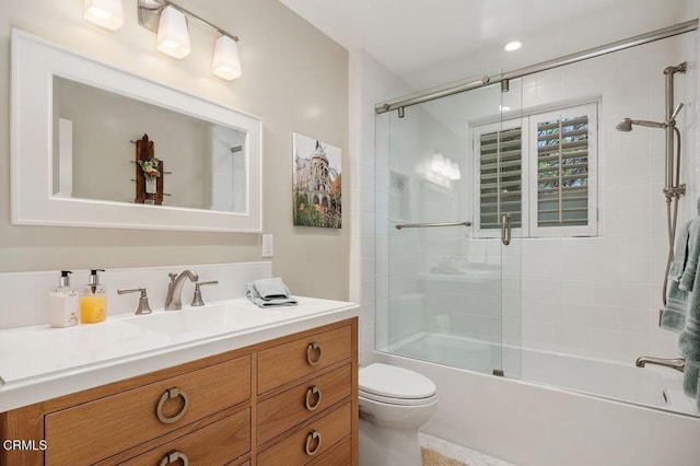 320 N San Rafael Ave, Pasadena, CA 91105 - bathroom featuring vanity and enclosed tub / shower combo