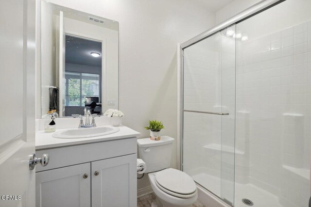 113 Azalea St, Fillmore, CA 93015 - full bathroom featuring a stall shower and vanity