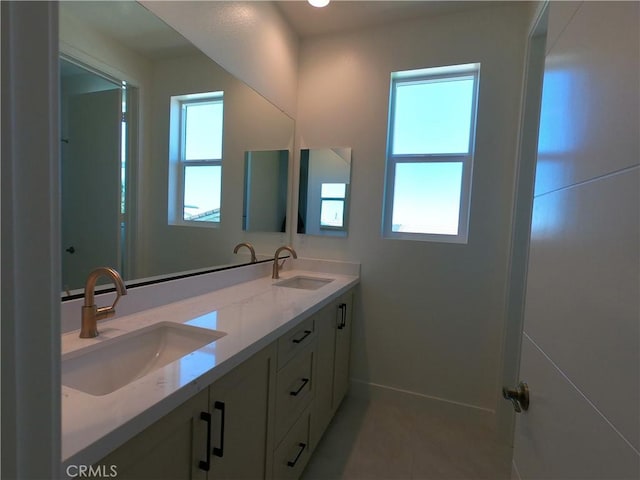 39460 Chamise St, Temecula, CA 92591 - full bath featuring double vanity and baseboards