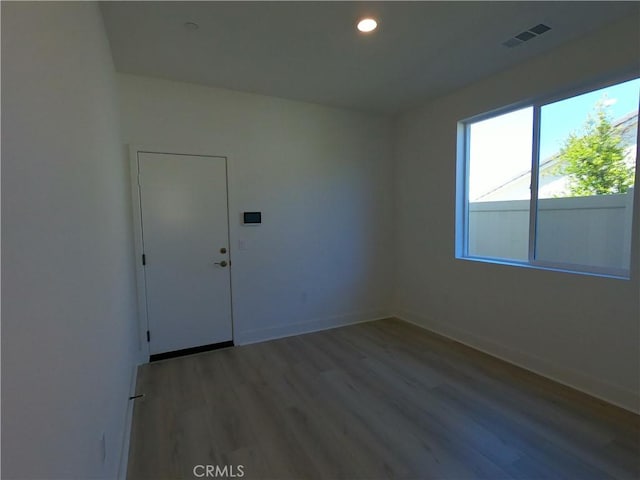 39460 Chamise St, Temecula, CA 92591 - unfurnished room featuring wood finished floors and recessed lighting