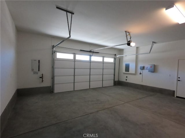 39460 Chamise St, Temecula, CA 92591 - garage with electric panel and a garage door opener
