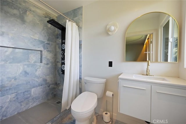 3233 Tareco Dr, Los Angeles, CA 90068 - full bathroom with vanity and tiled shower
