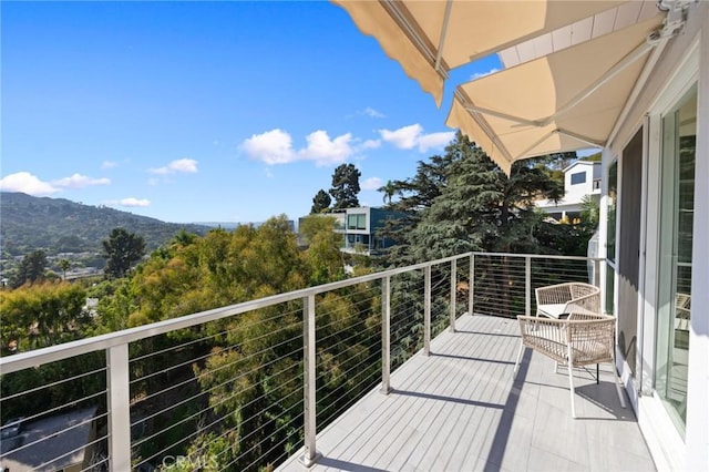 3233 Tareco Dr, Los Angeles, CA 90068 - balcony with a mountain view