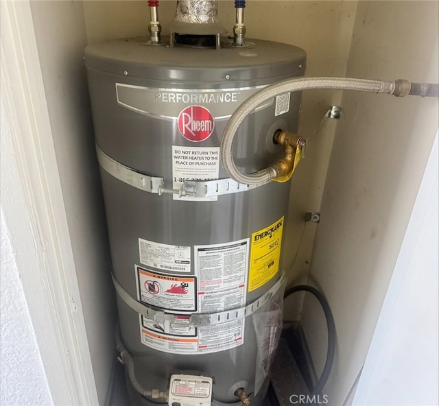 9240 Date St Unit 10A, Fontana, CA 92335 - utilities with strapped water heater