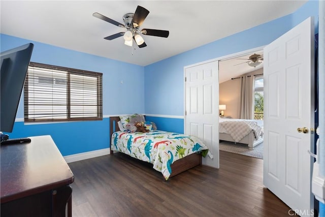 36 Via Tronido, Rancho Santa Margarita, CA 92688 - bedroom with wood finished floors and ceiling fan