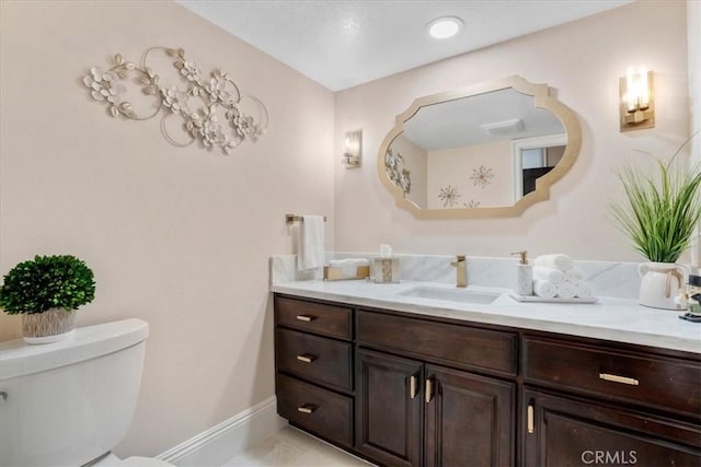 10920 Beechwood Dr, Rancho Cucamonga, CA 91737 - bathroom with vanity and toilet