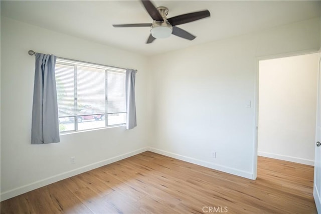18126 S Denker Ave, Gardena, CA 90248 - spare room with wood finished floors and a ceiling fan