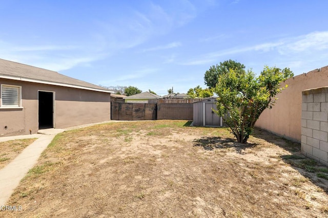 272 E 69th St, Long Beach, CA 90805 - fenced backyard with a storage shed