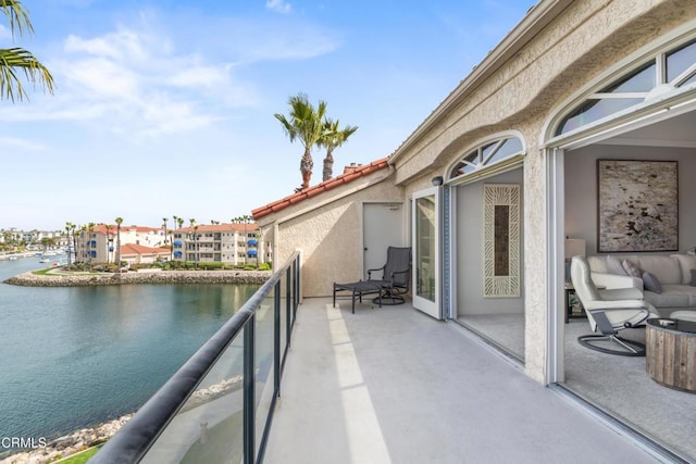1758 Emerald Isle Way, Oxnard, CA 93035 - balcony featuring a water view